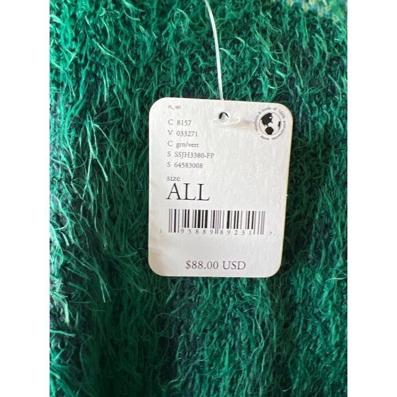 Free People Green Boho Kimono Shawl — OS - Picture 7 of 7